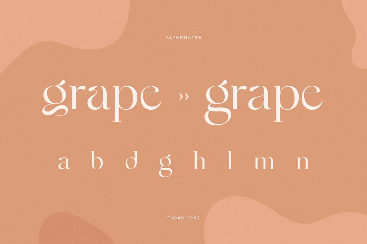 Sugar - Gorgeous Modern Font, a Font by Sensatype (Photo 17 of 20)