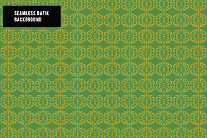 Seamless Batik Background, a Pattern Graphic by mesuka