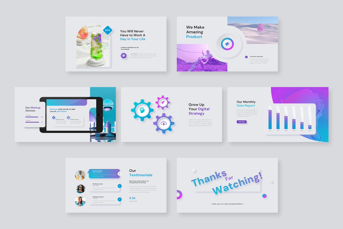 Blendi – Multipurpose PowerPoint, a Presentation Template by Premast (Photo 3 of 3)