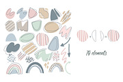 Abstract elements and plants, a Decorative Illustration by Lesya Skripak (Thumbnail 4 of 8)