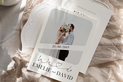 Minimalist Wedding Invitation Card, an Invitation Template by kin9candra (Thumbnail 1 of 8)