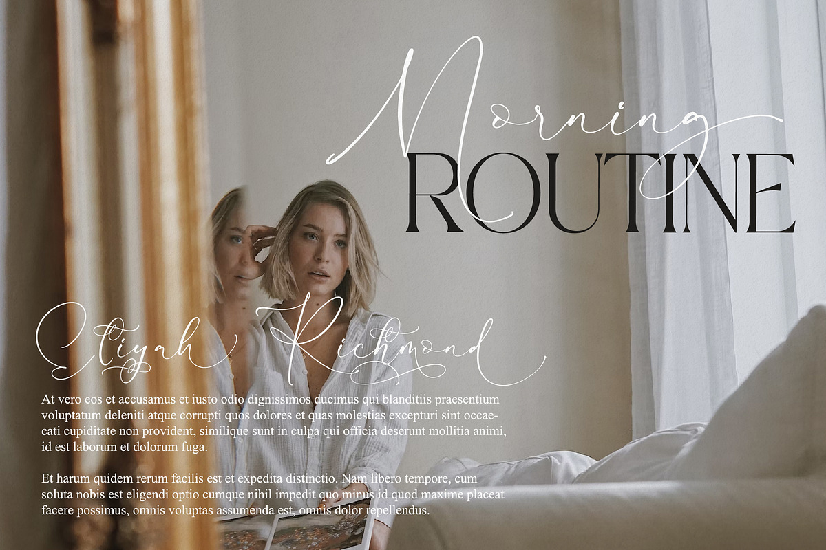 Magistica Herimattos Luxury Script, a Script Font by Storytype Studio (Photo 7 of 15)