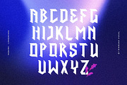 Rebars - Vintage Blackletter Font, a Blackletter Font by Nirmana Visual (Thumbnail 7 of 9)