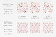 Watercolour Butterflies and Flowers, an Illustration by Lemon design (Thumbnail 14 of 17)