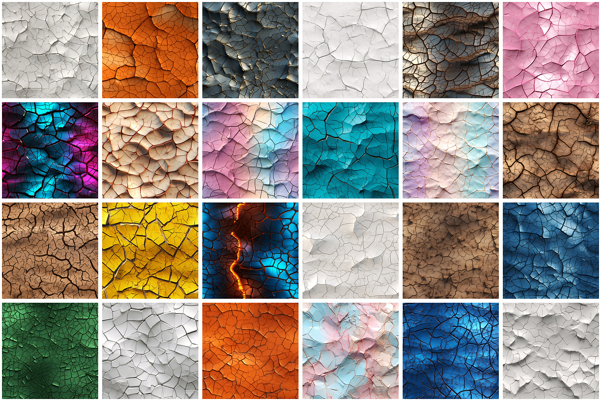 Crack Texture Pattern, a Pattern Graphic by Forhadx5 (Photo 4 of 16)