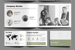 Business Annual Report Landscape