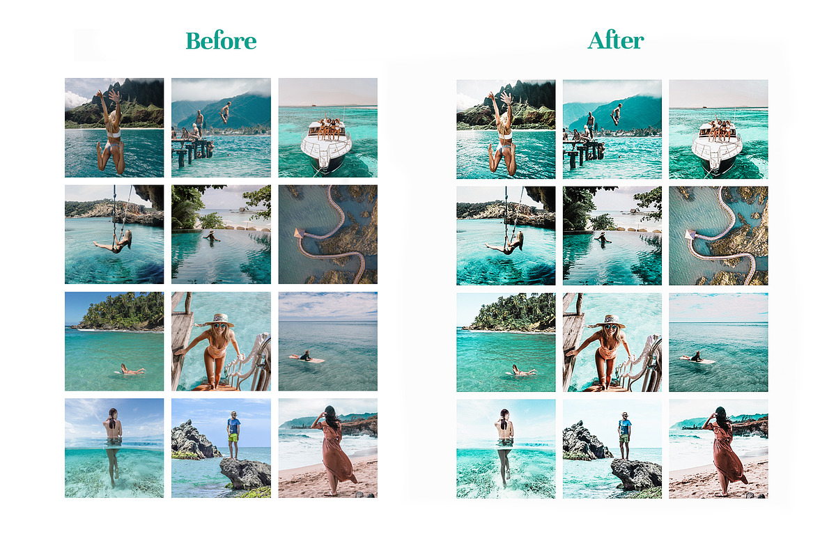Tropical Vibes - Lightroom Presets, an Action Add-On by Maple Visuals (Photo 8 of 8)