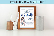 Father's Day Card PDF, a Design Template by Snapybiz (Thumbnail 3 of 9)