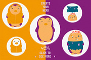 Character creator - Fall holidays, an Animal Illustration by LaVika (Thumbnail 4 of 11)