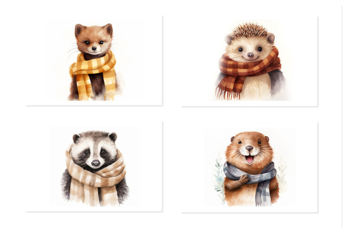 Woodland Animal, a Seasonal Illustration by artsy-fartsy (Photo 4 of 5)