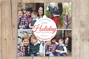 Holiday Mini Session Template