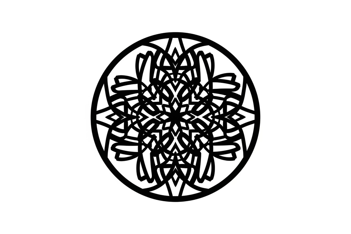 Mandala Circle Ornament Vector Bundl, an Illustration by Gaye Art (Photo 28 of 51)