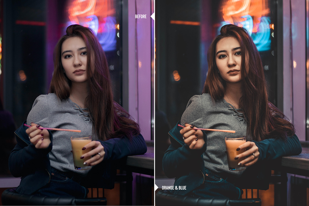Orange Tone Mobile & Desktop Presets, an Action Add-On by Effect-Hub (Photo 6 of 15)