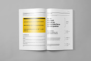 Brand Manual 32 Pages A4 / US Letter, a Brochure Template by Mastergfx (Thumbnail 8 of 35)