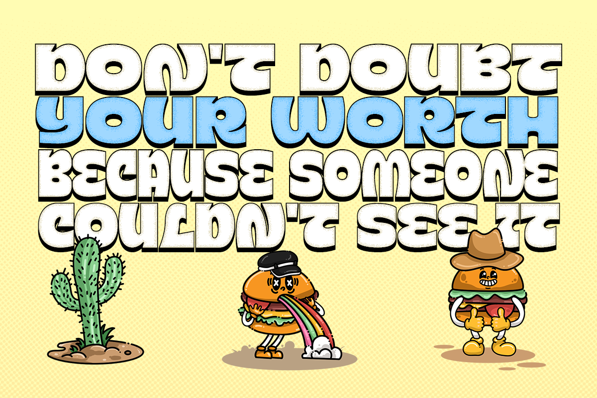 Typologic - Cartoon Family + Assets, a Sans Serif Font by Dharmas Foundry (Photo 12 of 16)