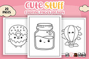 Cute Stuff Coloring Pages Kids - Kdp, an Education Illustration by Sultana177 (Thumbnail 1 of 3)