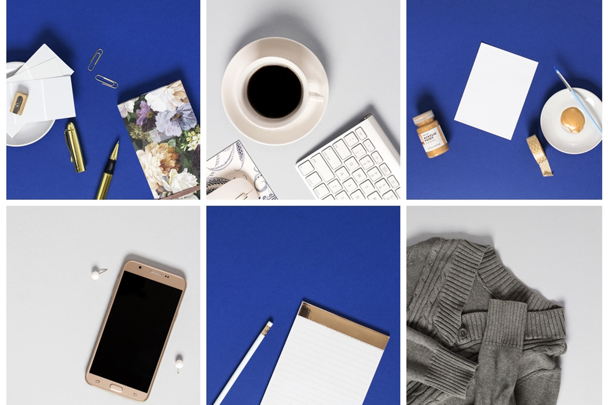 Blue Flatlay Bundle, a Business Photo by Ivory Mix (Photo 6 of 8)