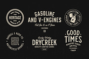 50 Apparel Logo Designs, a Branding & Logo Template by Davide Bassu (Thumbnail 17 of 22)