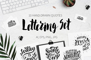 Lettering Set