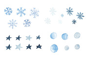 Watercolor Christmas illustration., a Pattern Graphic by Nataliia Pyzhova (Thumbnail 5 of 6)