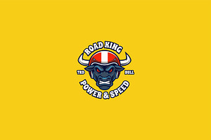 Road King Power & Speed, an Animal Illustration by Izdihaar_Studio