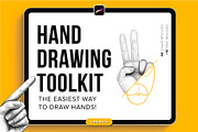 Hand Drawing Toolkit for Procreate, a Brush Add-On by Riveros Illustration (Thumbnail 1 of 12)