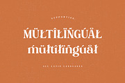 Bogimber - Retro Display Serif, a Serif Font by Cruzine (Thumbnail 7 of 10)
