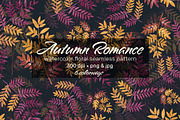 Autumn Romance seamless pattern, a Pattern Graphic by Uminoki (Thumbnail 1 of 2)