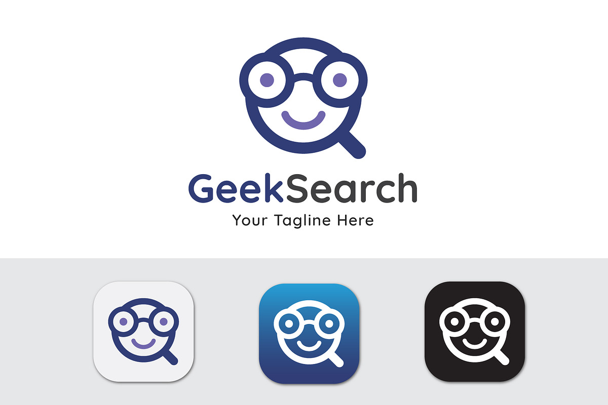 Geek Search - Browser Logo, a Branding & Logo Template by Design Box (Photo 2 of 2)