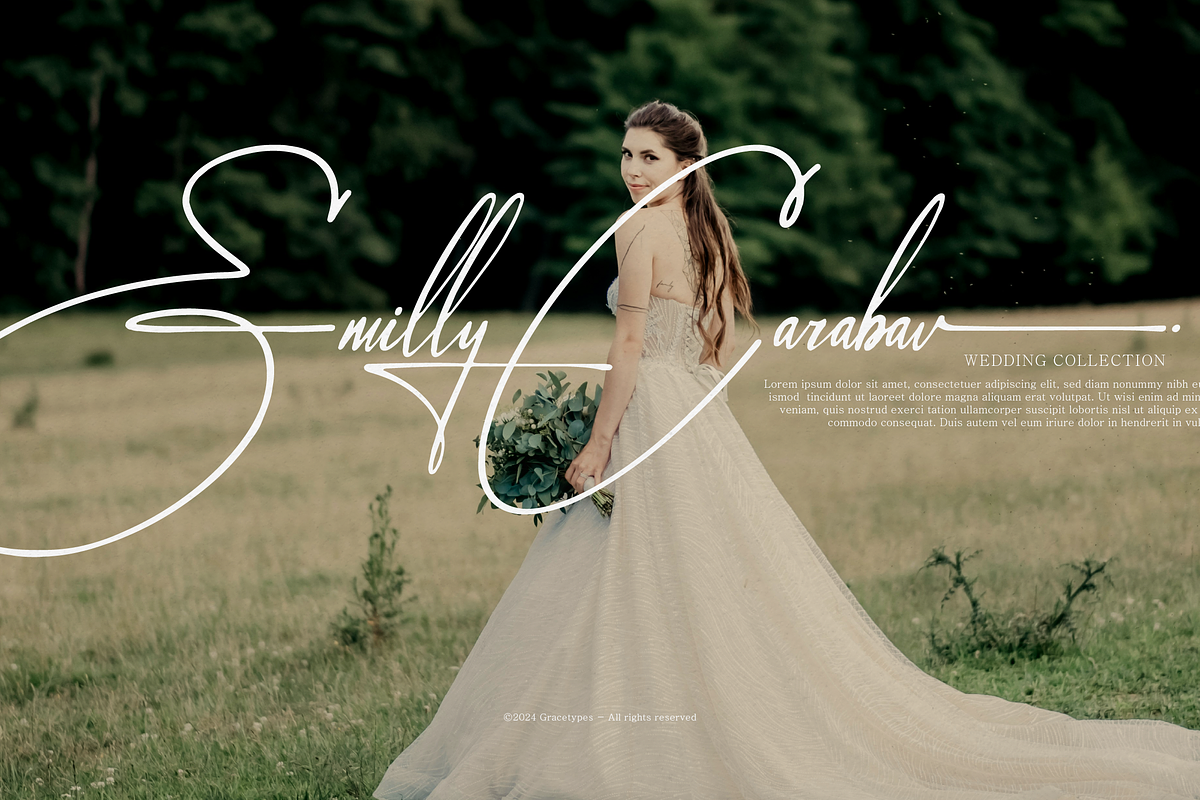 Desmotalk Kimberly | Signature Font, a Font by gracetype_studio (Photo 2 of 12)