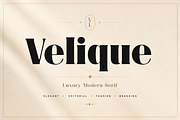Velique, a Serif Font by Wow Magic (Thumbnail 1 of 4)