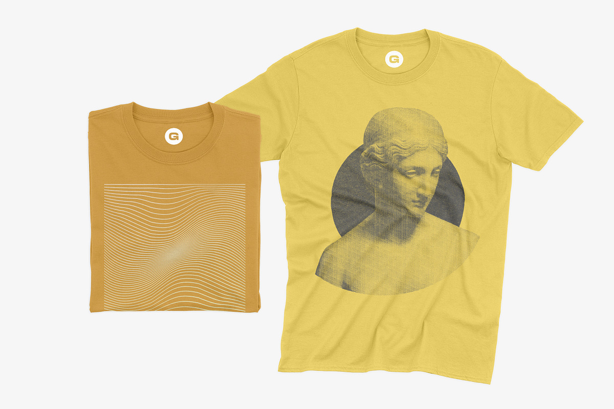 Gildan 64000 T-Shirts Mockups, a Shirt Mockup by GraphicHero (Photo 7 of 9)