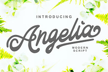Angelia - Modern Script