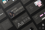 Royal | Brand Guidelines Template, a Presentation Template by CreativeSoup.io (Thumbnail 1 of 11)