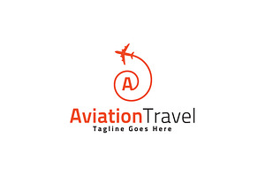 Aviation Travel Logo