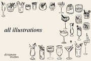 Drinks & Cocktails Illustrations, a Decorative Illustration by ginni illustrations (Thumbnail 5 of 5)
