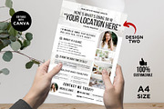 Real Estate Market Update Flyers, a Flyer Template by CreativeVinesStore (Thumbnail 5 of 7)