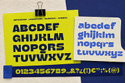 Mira Venn Chunky Sans, a Sans Serif Font by PaperMoon (Thumbnail 9 of 10)