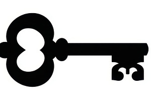 Key symbol for unlocking doors, a Photo by Beautiful things