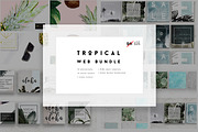 Tropical Social Web Bundle, a Templates & Theme by Aloha Philly (Thumbnail 1 of 7)