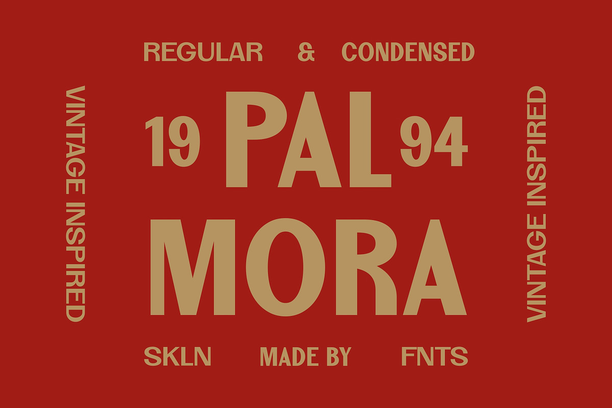 SFC Palmora, a Sans Serif Font by Skilline Supply Co. (Photo 1 of 9)