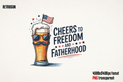 4th of July Father’s Day PNG Bundle, an Object Graphic by GlitterCraft (Thumbnail 3 of 61)