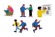 College Study Activities Vol. 1, a Person Illustration by SLAB! Design (Thumbnail 2 of 3)