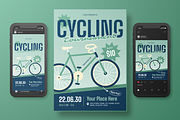 Cycling Tournament Flyer Set, a Flyer Template by Annora Studio (Thumbnail 3 of 6)