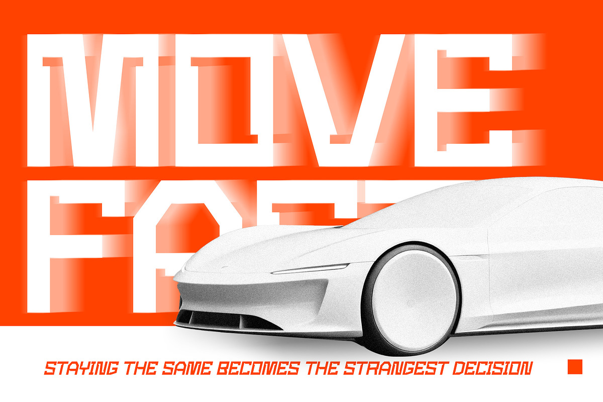 Newro Space - Modern Futuristic Font, a Sans Serif Font by Afkari Studio (Photo 8 of 9)