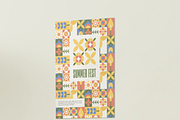 Geometric Summer Bloom Pattern, a Pattern Graphic by ItsReksita Pattern (Thumbnail 19 of 20)