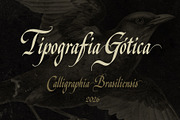 Ravens Choir, a Blackletter Font by Misprinted Type (Thumbnail 2 of 9)