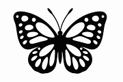butterfly laser cut design, an Illustration by Creativeshirt (Thumbnail 3 of 13)