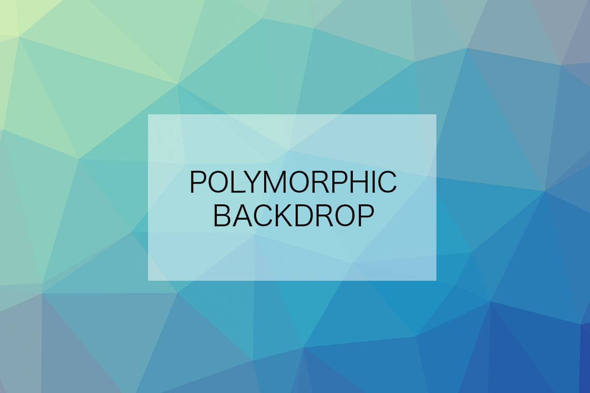 10 Geometric Polymorphic Backdrops, a Pattern Graphic by OrbitCarrot Marketing (Photo 2 of 5)