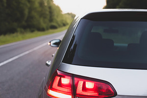 Car Window Mockup, Vehicle Decal